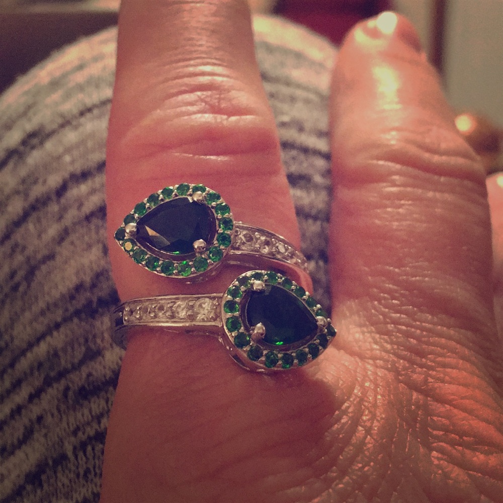 Ring Sterling silver 925with platinum plating
